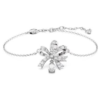 Swarovski Hyperbola Bow Armband - Dames - Armbanden - Wit - ONE Size - Accessoires