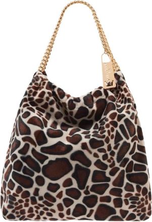 La Milanesa Fabiola - Dames - Schoudertassen - Bruin - ONE Size - Tassen
