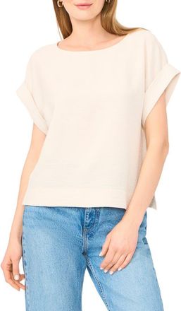 Halogen Stitch Cuff Top in Rainy Day at Nordstrom Rack, Size X-Small