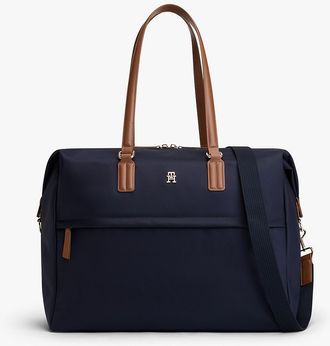 Tommy Hilfiger Womens Lightweight Weekender Bag - Space Blue