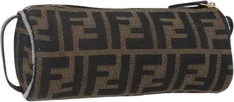 Fendi Pre-owned Mini Bags, female, Multicolor, Size: ONE SIZE Pre-owned Canvas Mini Bag