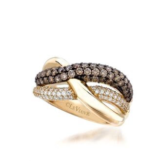 Le Vian Ladies Euphoria Chocolate Rings set in 14K Honey Gold