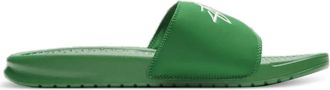 Nike Benassi Pine Green/Sail slippers - Groen