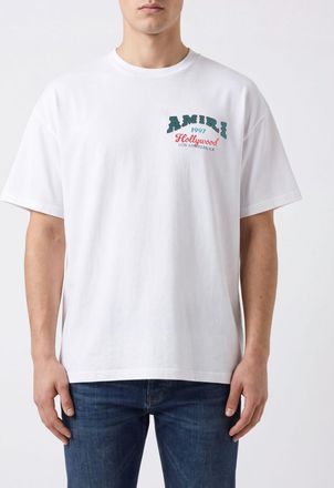 Amiri T-shirt relaxed fit in cotone con stampa grafica e logo