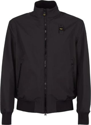 Blauer Anson Bomberjack - Heren - Bomber jackets - Zwart - S - Jassen