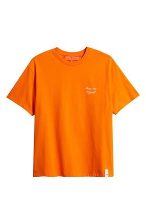 Reiss x McLaren Cotton T-Shirt in Papaya Orange at Nordstrom, Size Xx-Large