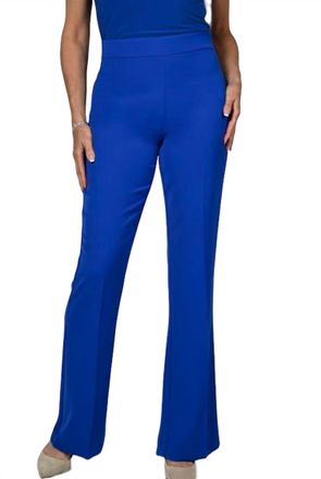 Frank Lyman Design Pull-On Slacks In Bright Royal