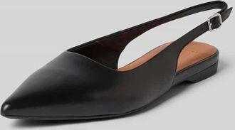 Vagabond Slingbacks aus echtem Leder Modell HERMINE in Black, Gr&ouml;&szlig;e 36