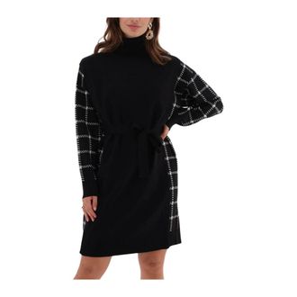 Silvian Heach Dames, Jurken, Zwart, Maat: XS