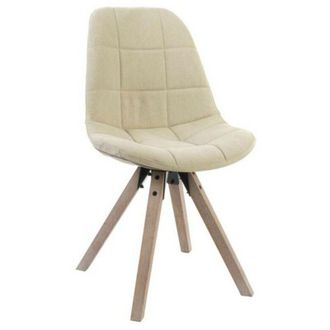 DKD Home Decor Silla De Comedor Dkd Home Decor Beige Multicolor 47 X 55 X 85 Cm
