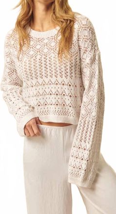 John & Jenn Ace Sweater In Dove