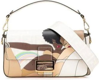 Fendi Pre-owned Cross Body Bags, female, Multicolor, Size: ONE SIZE Pre-owned Vintage Crossbody Bag
