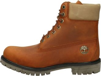 Timberland Premium 6-inch Waterproof Veterboot - Heren - Veterlaarzen - Bruin - 41 EU - Leer - Schoenen