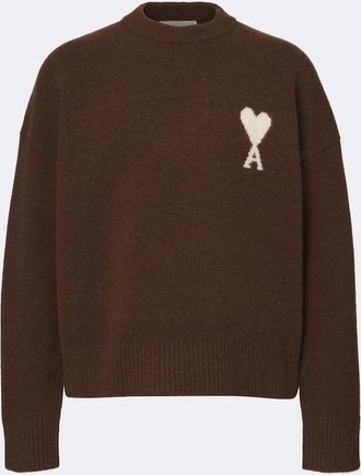 Ami Pullover Ami de Coeur in misto alpaca e lana