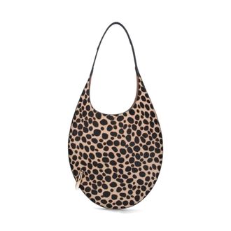 Tory Burch Animal Print Hobo Bag Pierced