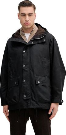 Barbour Heren, Jassen, Zwart, Maat: 2XL Katoen
