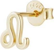 Adornia Zodiac Sign 925 Sterling Silver Stud Earring in Gold-Leo at Nordstrom Rack