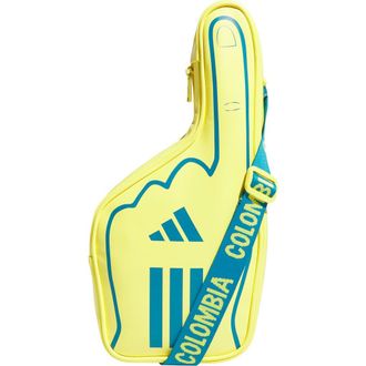 adidas Originals Colombia Finger Crossbody Bag in Impact Yellow/Glory Blue at Nordstrom