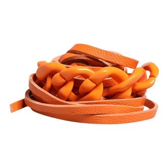Ermanno Scervino Belts, female, Orange, Size: ONE SIZE Waist Belt