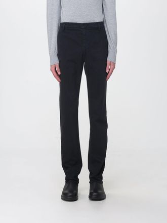 Dondup Mid-Rise Slim Fit Chino Trousers in Cotton