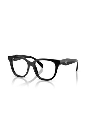 Prada 51mm Butterfly optical glasses in Black at Nordstrom