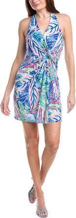 Tommy Bahama Sophia Frond Grove Halter Mini Dress