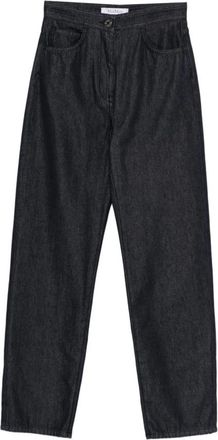 Max Mara Pesco Loose-fit Jeans - Dames - Loose Fit Jeans - Blauw - S - Katoen - Jeans