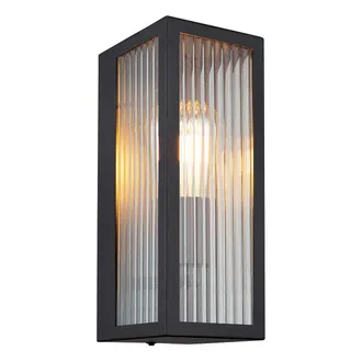 Globo Lighting Aplique De Pared - Gundula - Negro - Metal - E27 - 31980 - Globo
