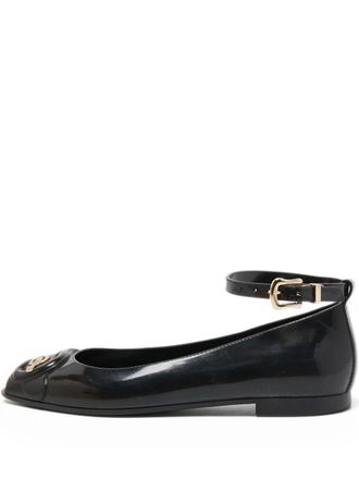 Fendi Jelly ballet flats - women - Polyurethane/Polyurethane/Rubber - 36 - Black
