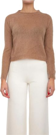 Max Mara Mujer, Jerseys, Marr&oacute;n, Talla: L