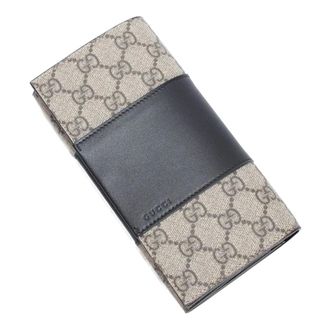 Gucci Accessoires, unisex, Beige, ONE Size, Leer, Eden GG Supreme Wallet