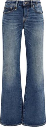 R13 Effie Jeans - Dames - Jeans - Blauw - Maat: W25 Katoen