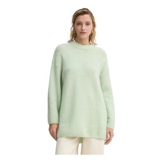 &Aacute;eron Truien & Vesten, Dames, Groen, S, Wol, Trui met ronde hals