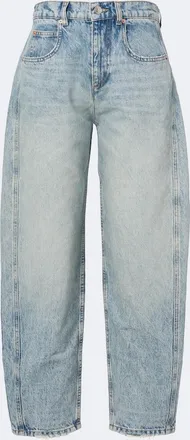 Isabel Marant Oriane barrel-leg jeans
