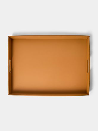 Riviere Barcelona Water-Resistant Leather Tray (25in/63.5cm)