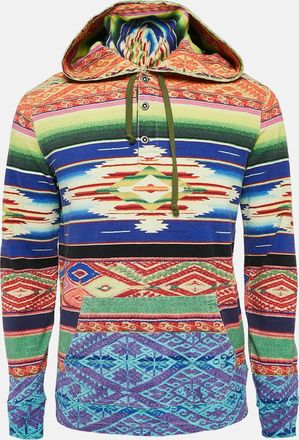 Ralph Lauren Polo Ralph Lauren Multicolor Printed Cotton Serape Hoodie