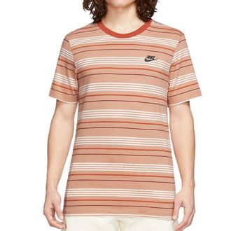 Nike Sportswear Club T-Shirt Orange White FD1359-225
