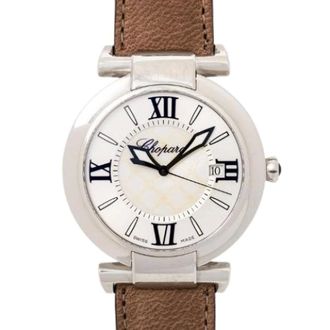 Chopard Pre-owned Imperiale Polshorloge - Heren - Pre-owned - Grijs - Maat: ONE Size Leer