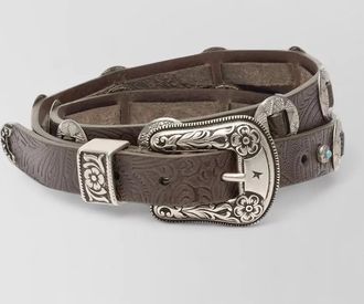 Golden Goose leather belt