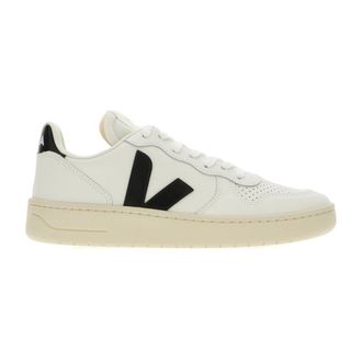 Veja V-10 Leather - female - Veja - Sneakers - White - 8 UK - Shoes