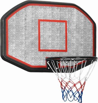 vidaXL Vidaxl - Tablero De Baloncesto Polietileno Negro 109x71x3 Cm