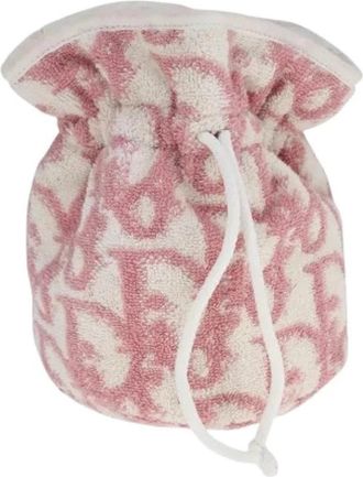 Dior Pre-owned Vintage Pouch - Dames - Vintage Tassen - Roze - ONE Size - Vintage