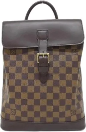 Louis Vuitton Pre-owned Backpacks, female, Brown, Size: ONE SIZE Pre-owned Backpack