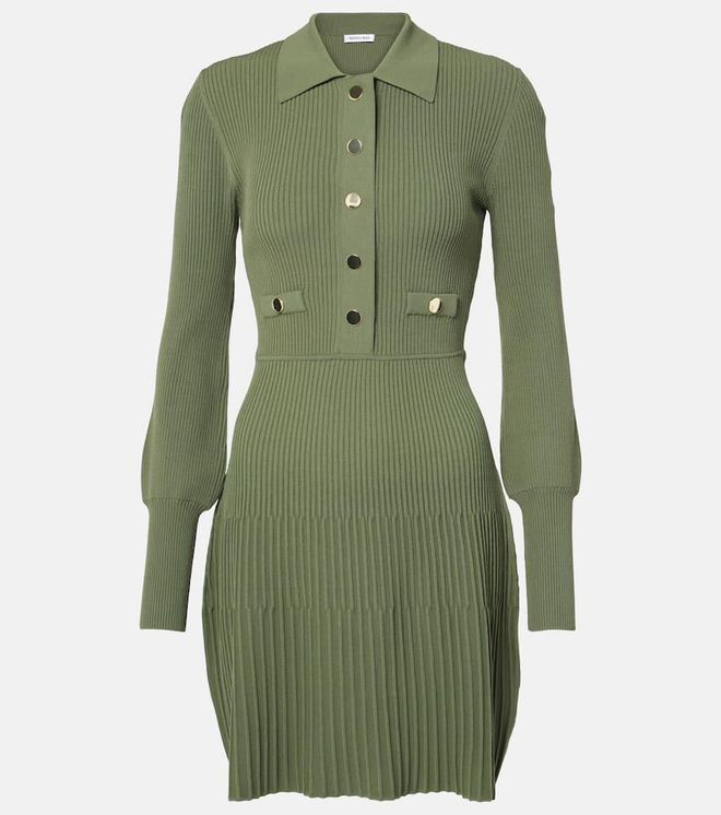Lauper ribbed-knit sweater dress