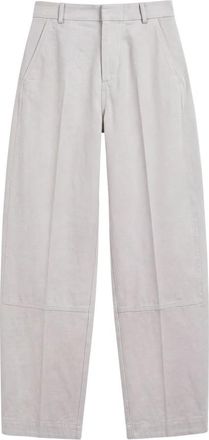 Tela Wijde broek - Dames - Broeken - Beige - XS - Broeken