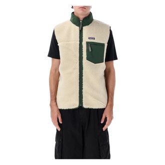 Patagonia Gilet in Pile Retro-X Classico - - Sport - Uomo - Beige - L