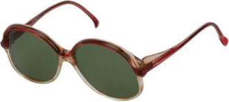 Saint Laurent Pre-owned Acetate sunglasses - Dames - Vintage Accessoires - Bruin - ONE Size - Vintage