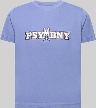 Psycho Bunny Kids Wade Graphic Tee 489 BLUE ICE / L/14-16