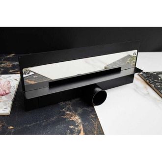 OEM Desag&uuml;e De Pared De Acero Brillante - Superbajo - Wall Pro - Acero Cromado 30 Cm