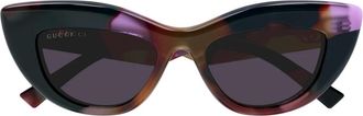 Gucci Sunglasses, female, Brown, Size: 50 MM Sunglasses